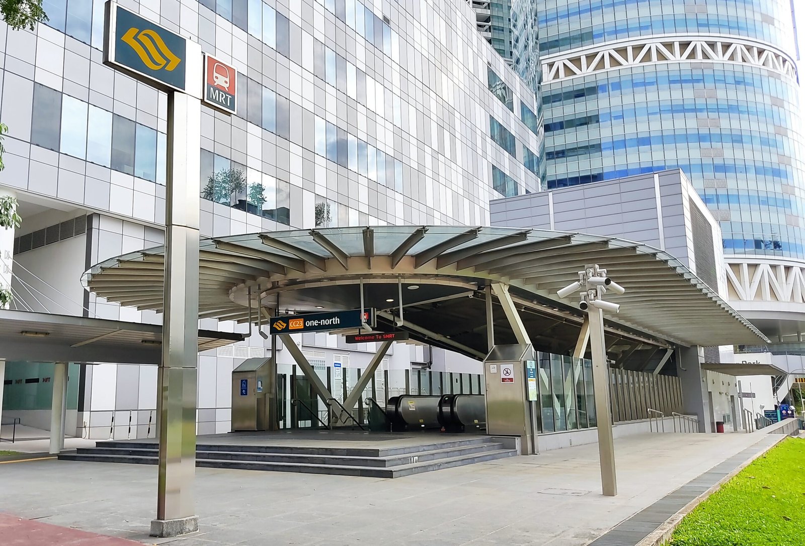 Buona Vista one north CC23MRT Exit scaled